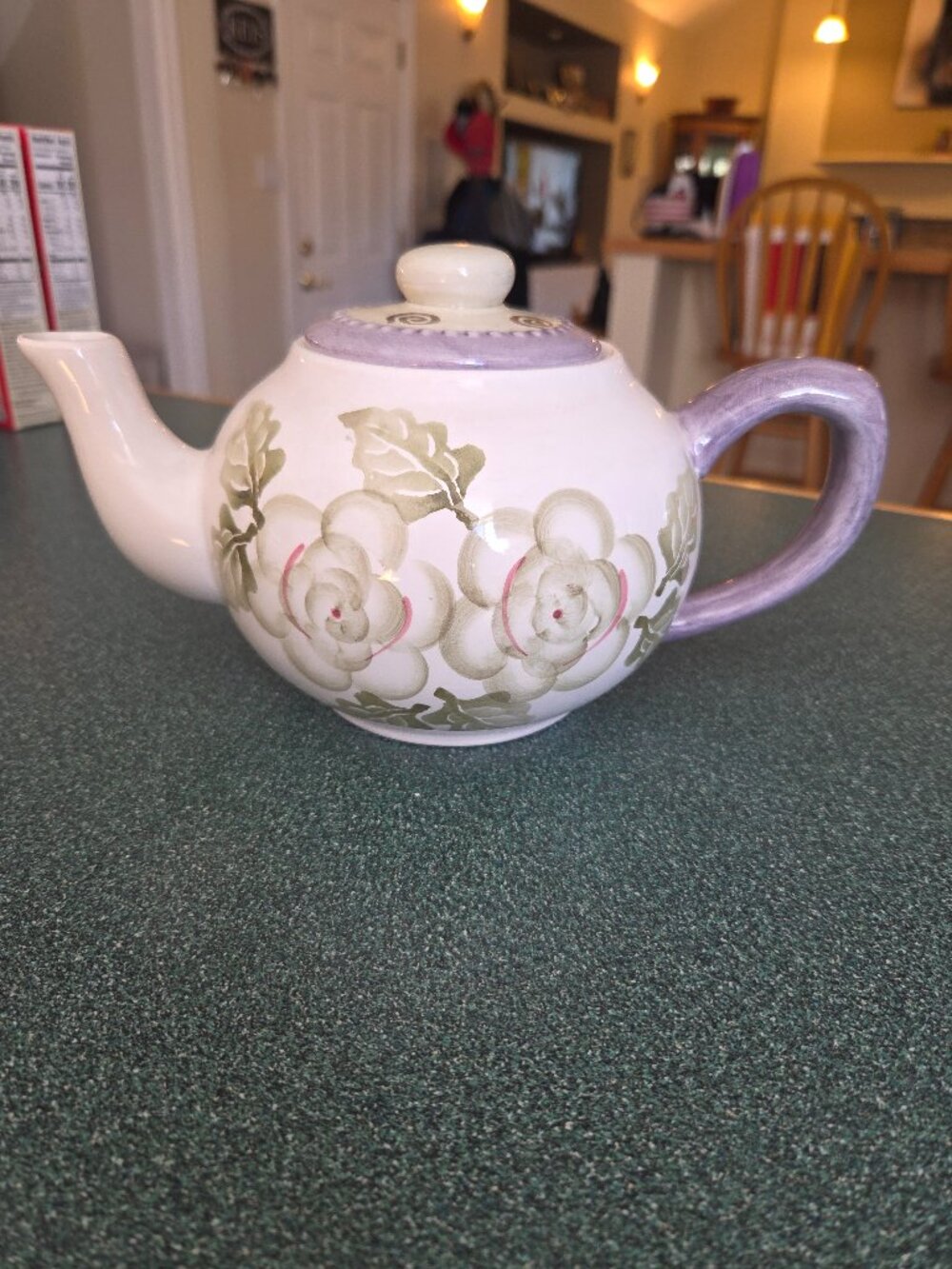 Heartfelt Kitchen Creations Ceramic Teapot 2001